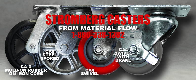 Stromberg casters from Material Flow